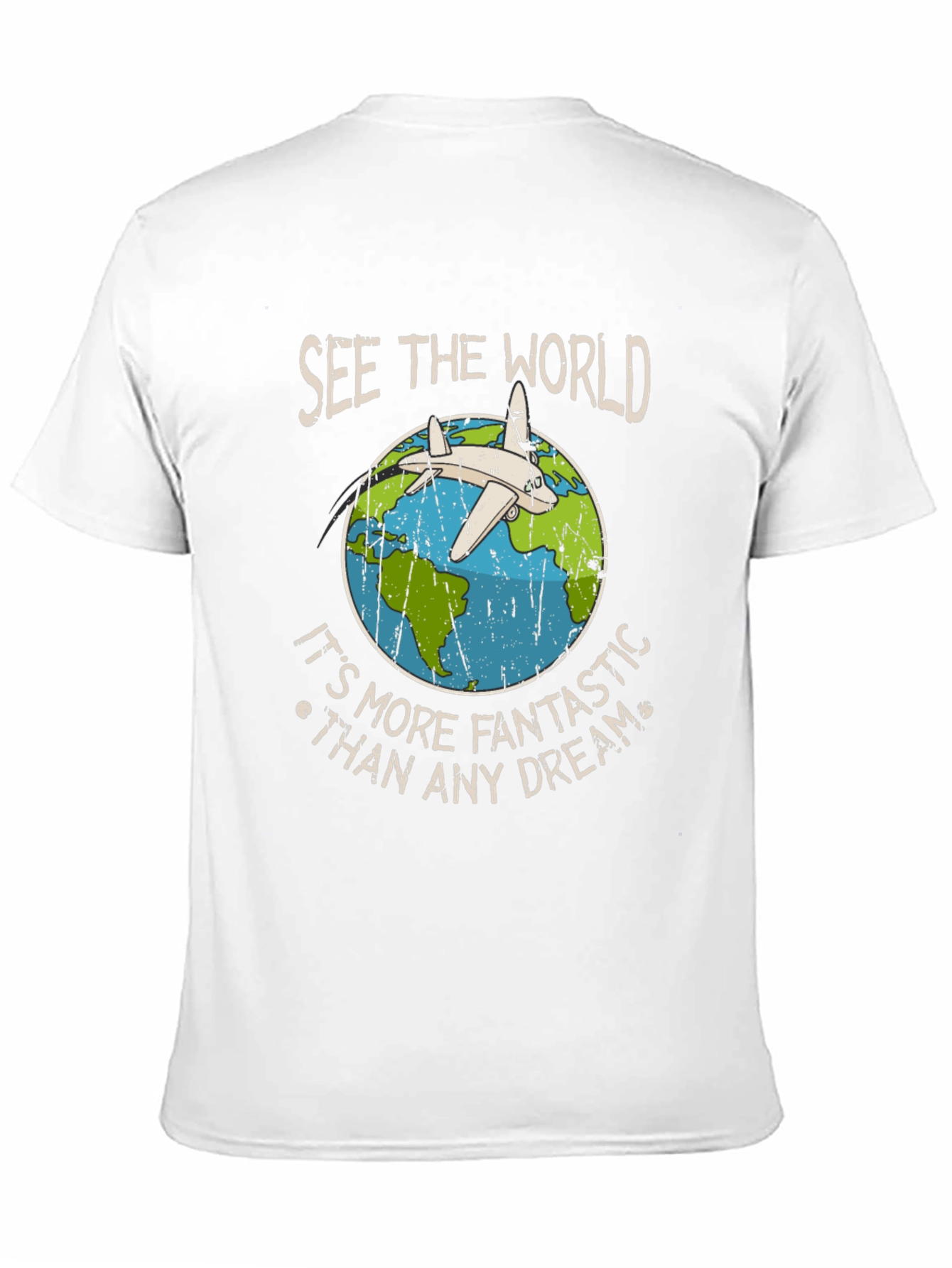 See The World Airplane Graphic T-Shirt