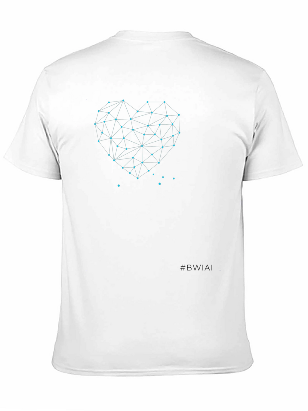 Geometric Heart T-Shirt - Modern Style