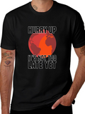 Hurry Up Climate Change Awareness T-Shirt