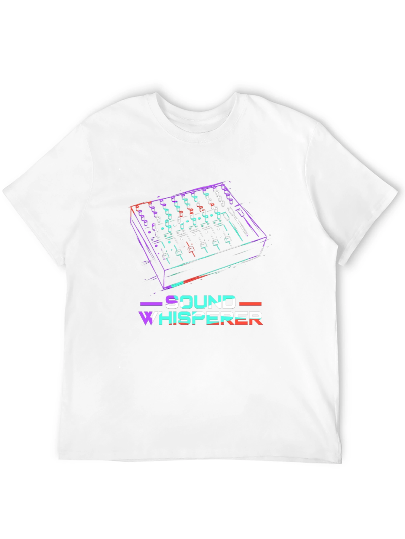 Sound Whisperer T-Shirt - DJ Mixer Graphic Tee