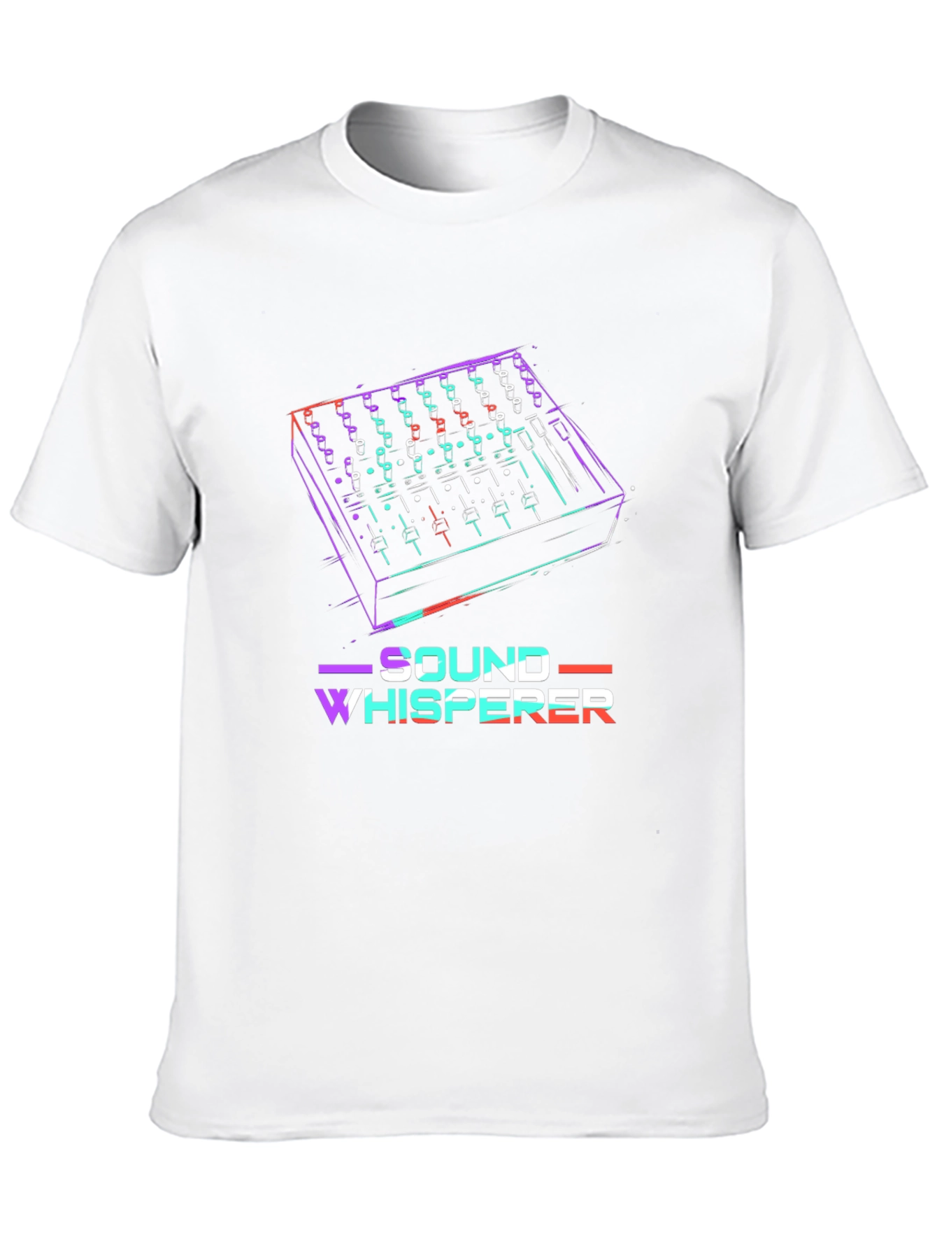 Sound Whisperer T-Shirt - DJ Mixer Graphic Tee