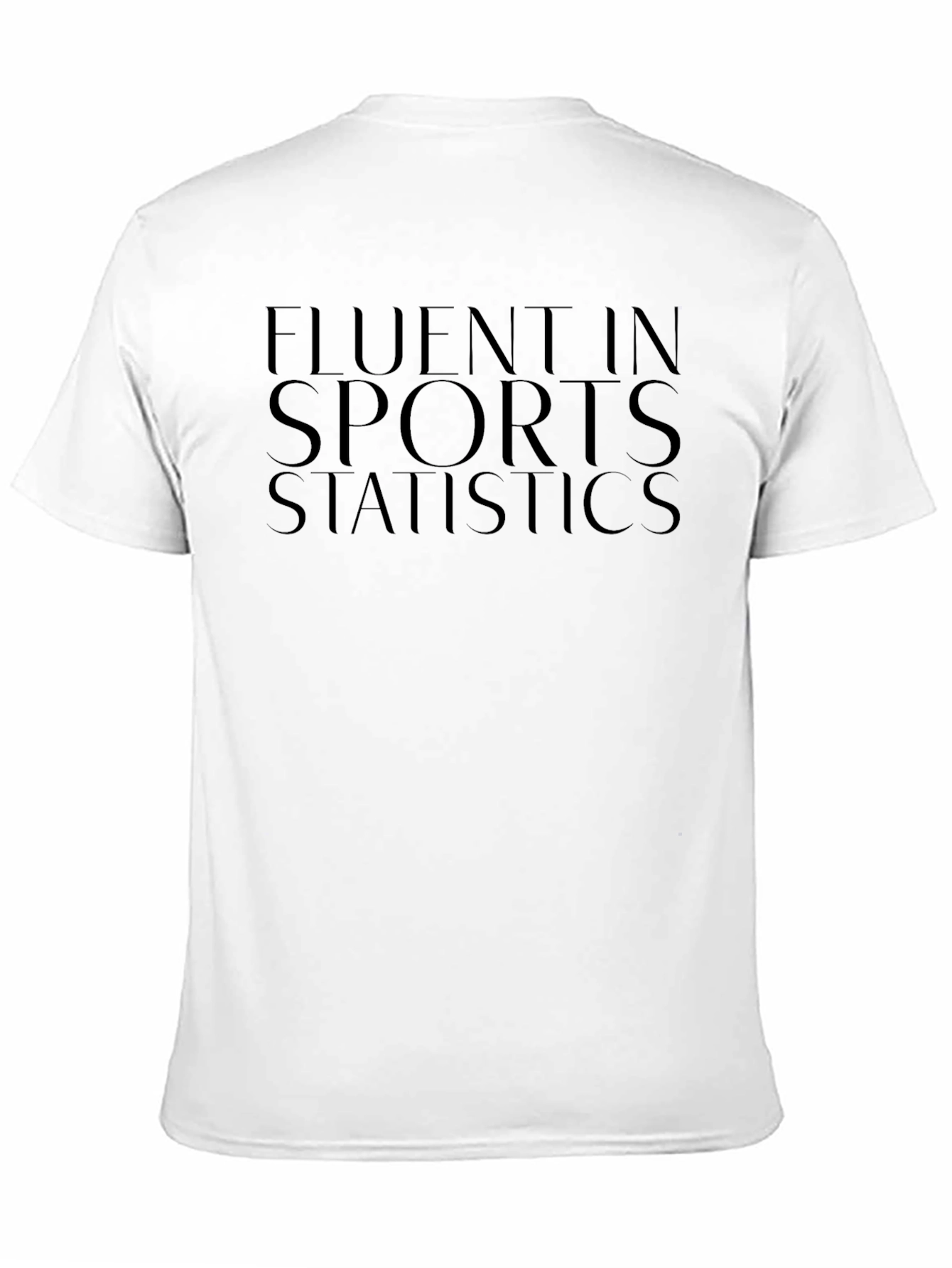 Fluent In Sports Statistics T-Shirt