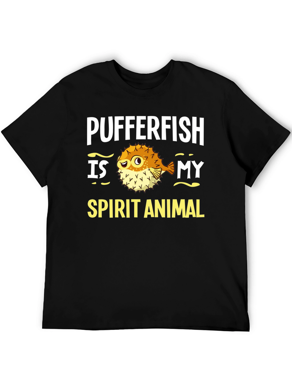 Pufferfish Spirit Animal Graphic Tee