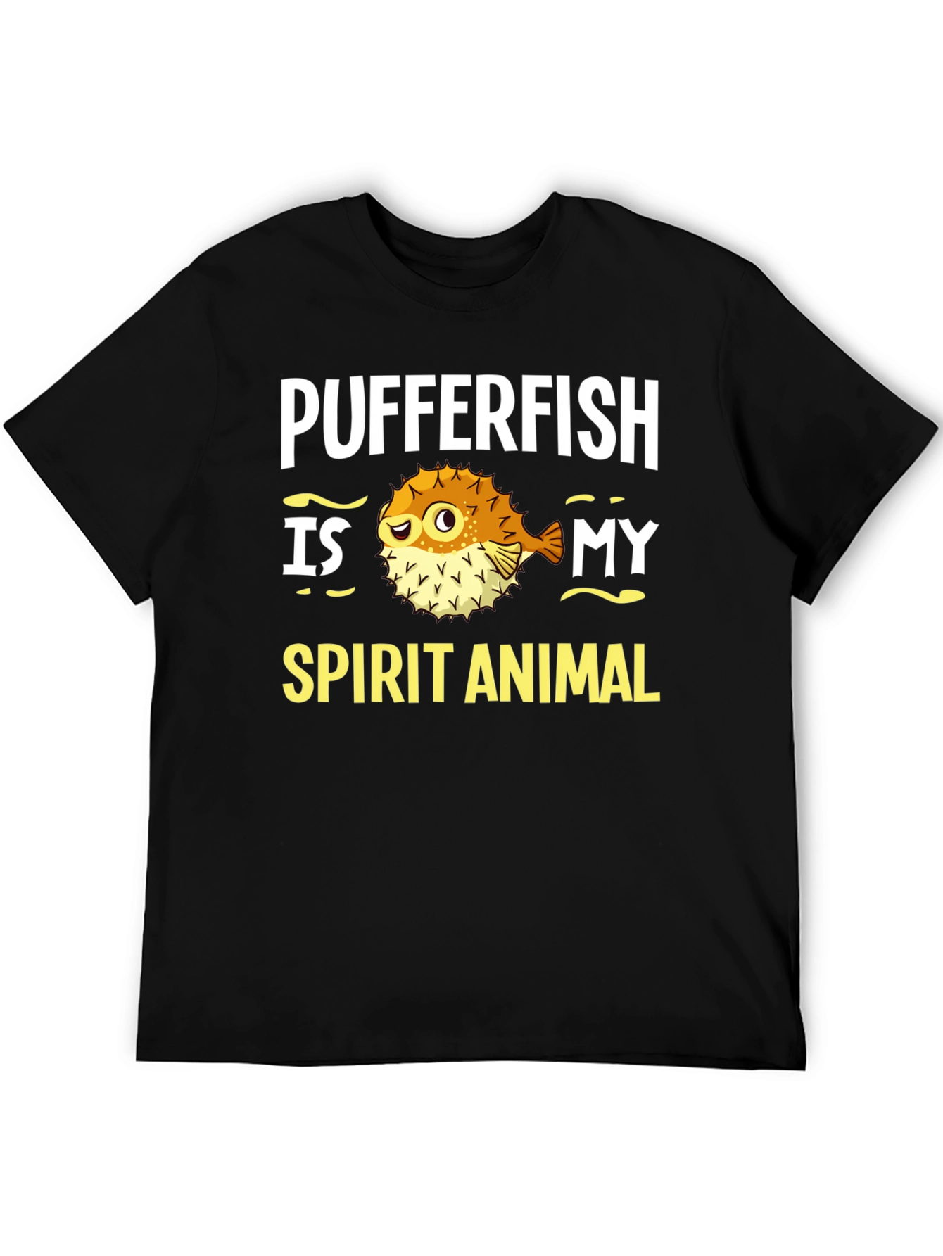 Pufferfish Spirit Animal Graphic Tee