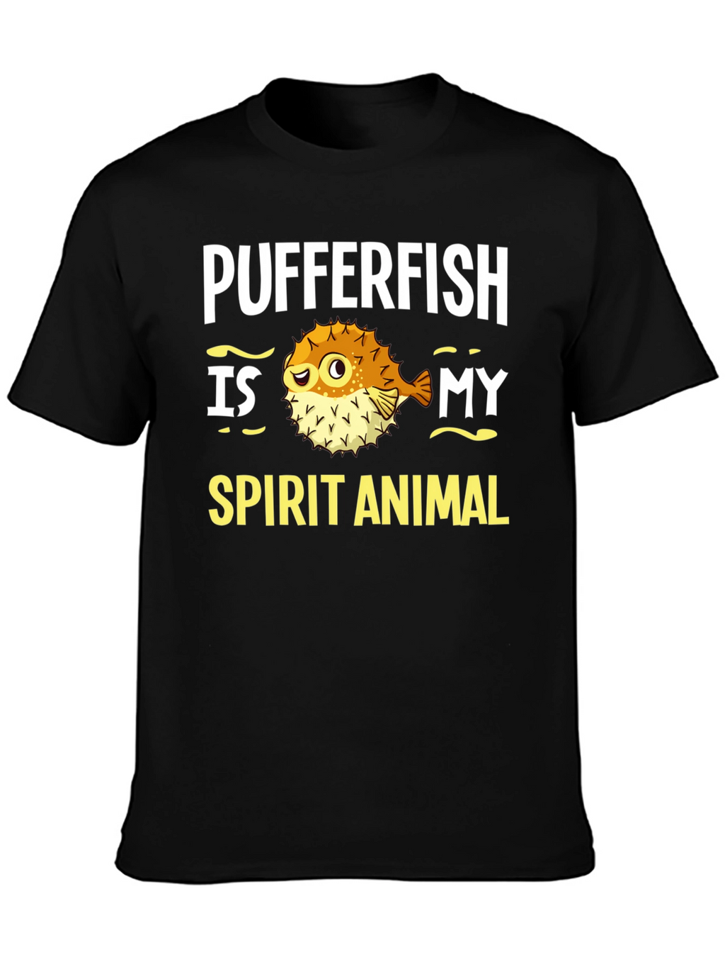 Pufferfish Spirit Animal Graphic Tee