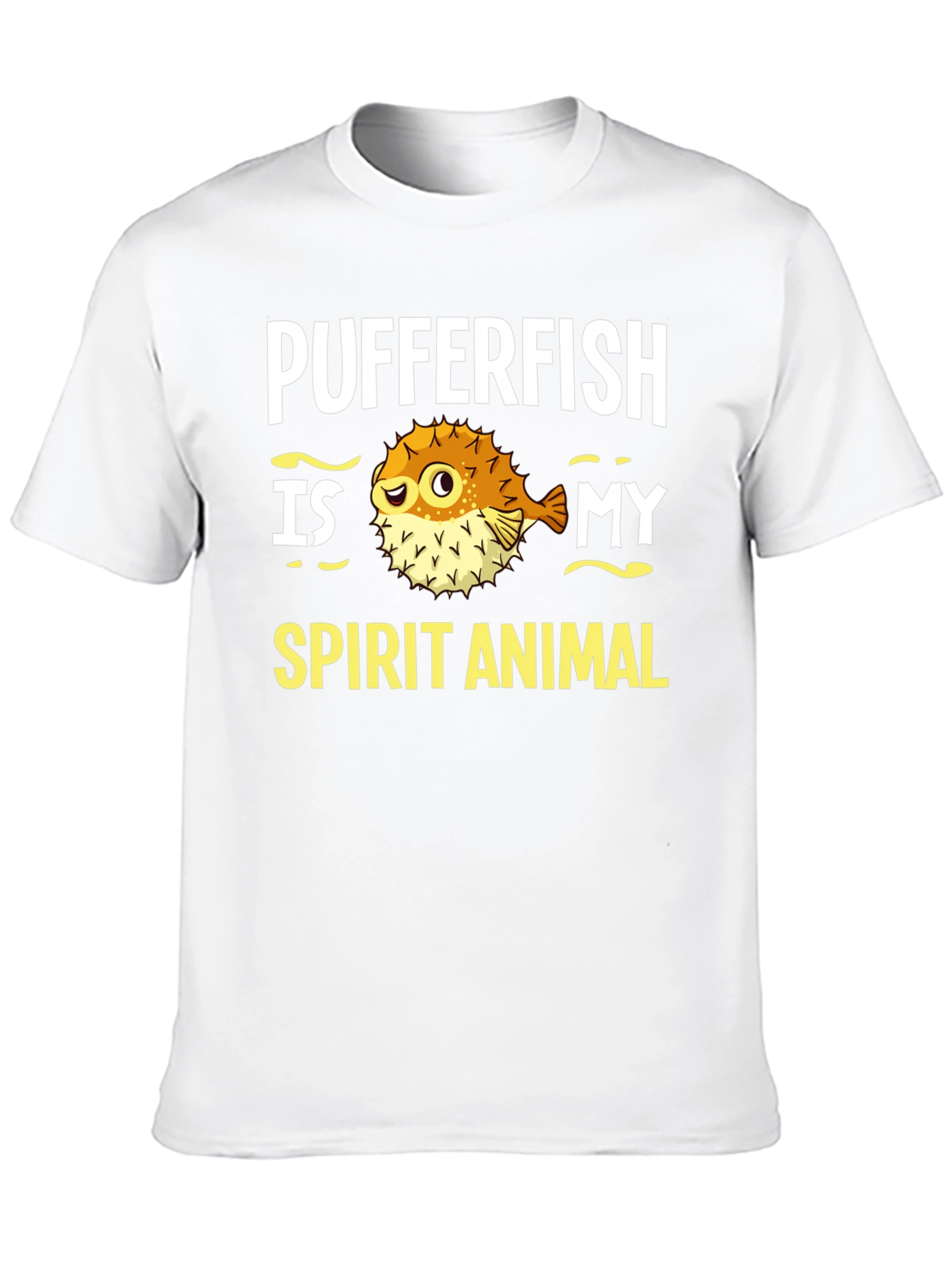 Pufferfish Spirit Animal Graphic Tee