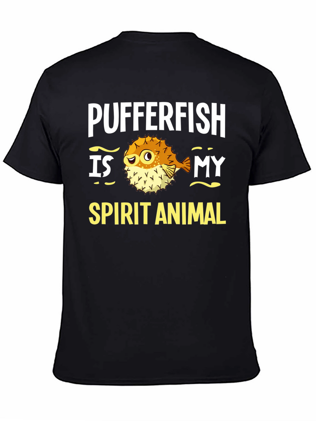 Pufferfish Spirit Animal Graphic Tee