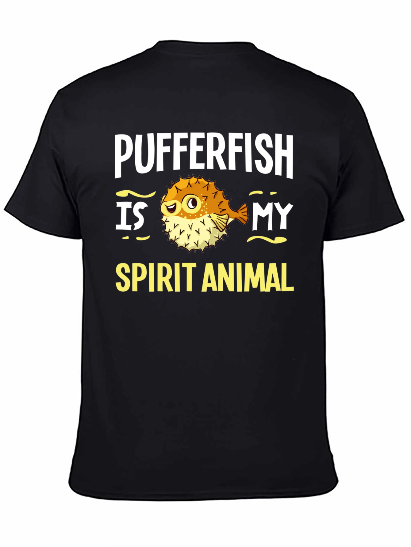 Pufferfish Spirit Animal Graphic Tee