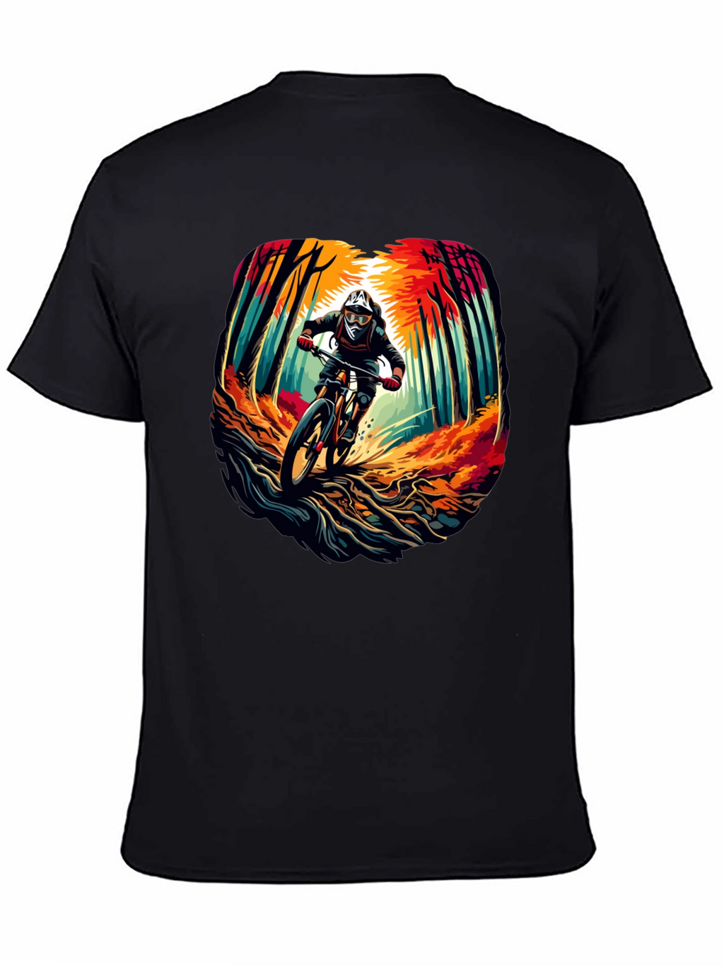 Mountain Biker T-Shirt - Ride the Trails in Style