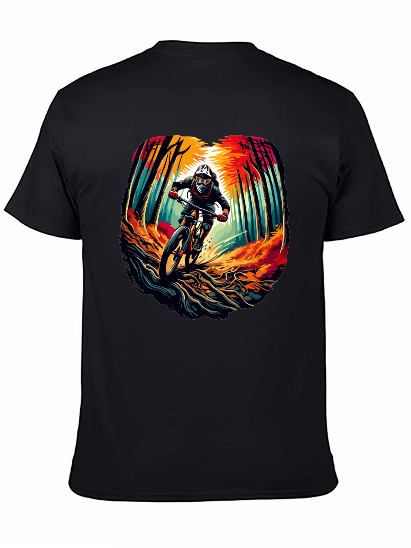 Mountain Biker T-Shirt - Ride the Trails in Style