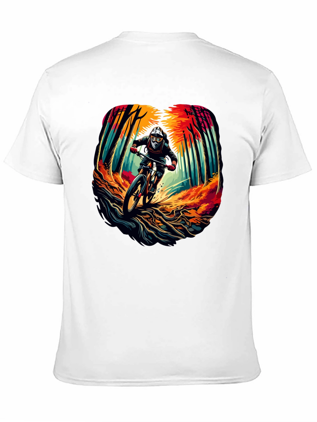 Mountain Biker T-Shirt - Ride the Trails in Style