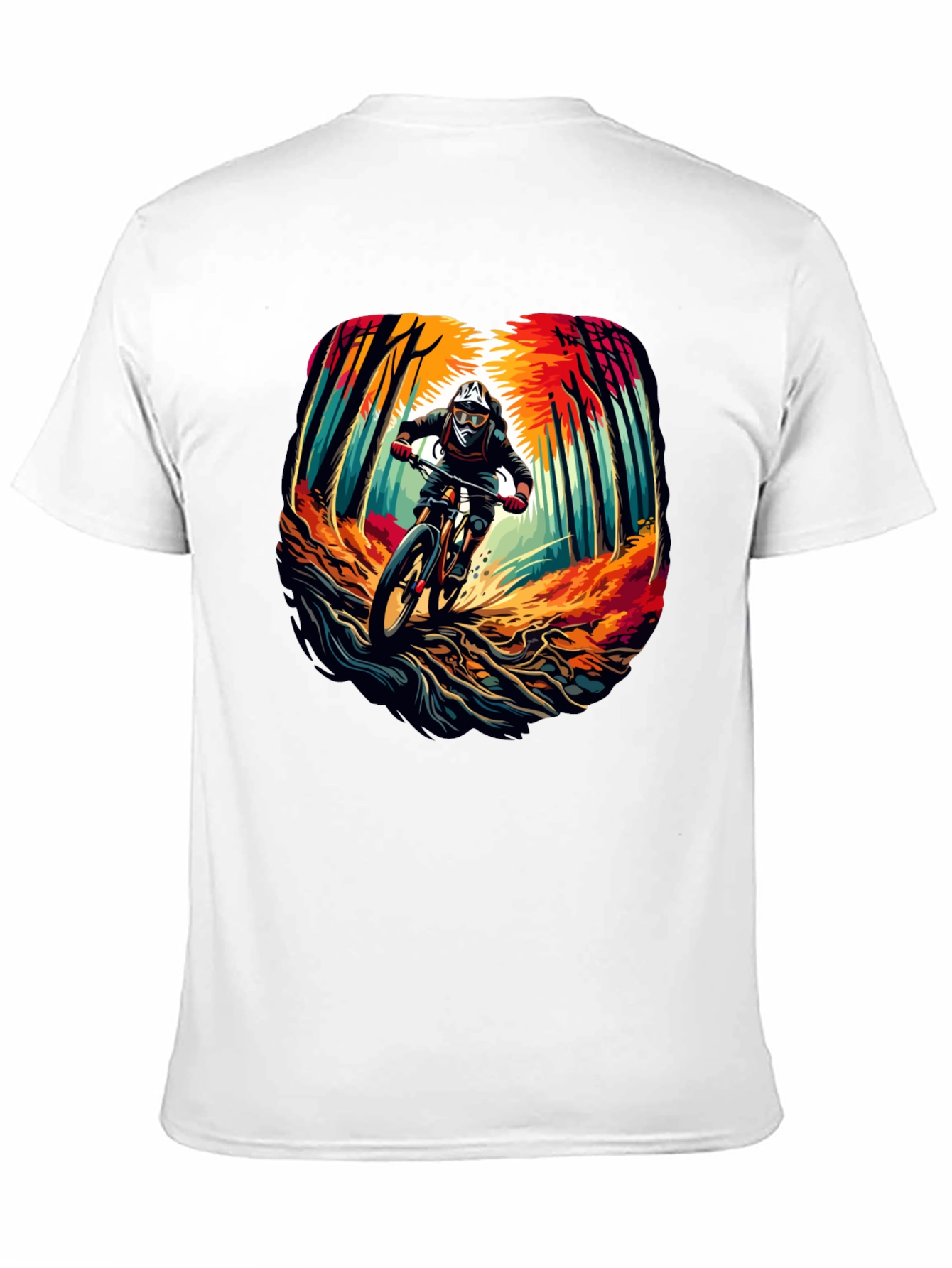Mountain Biker T-Shirt - Ride the Trails in Style
