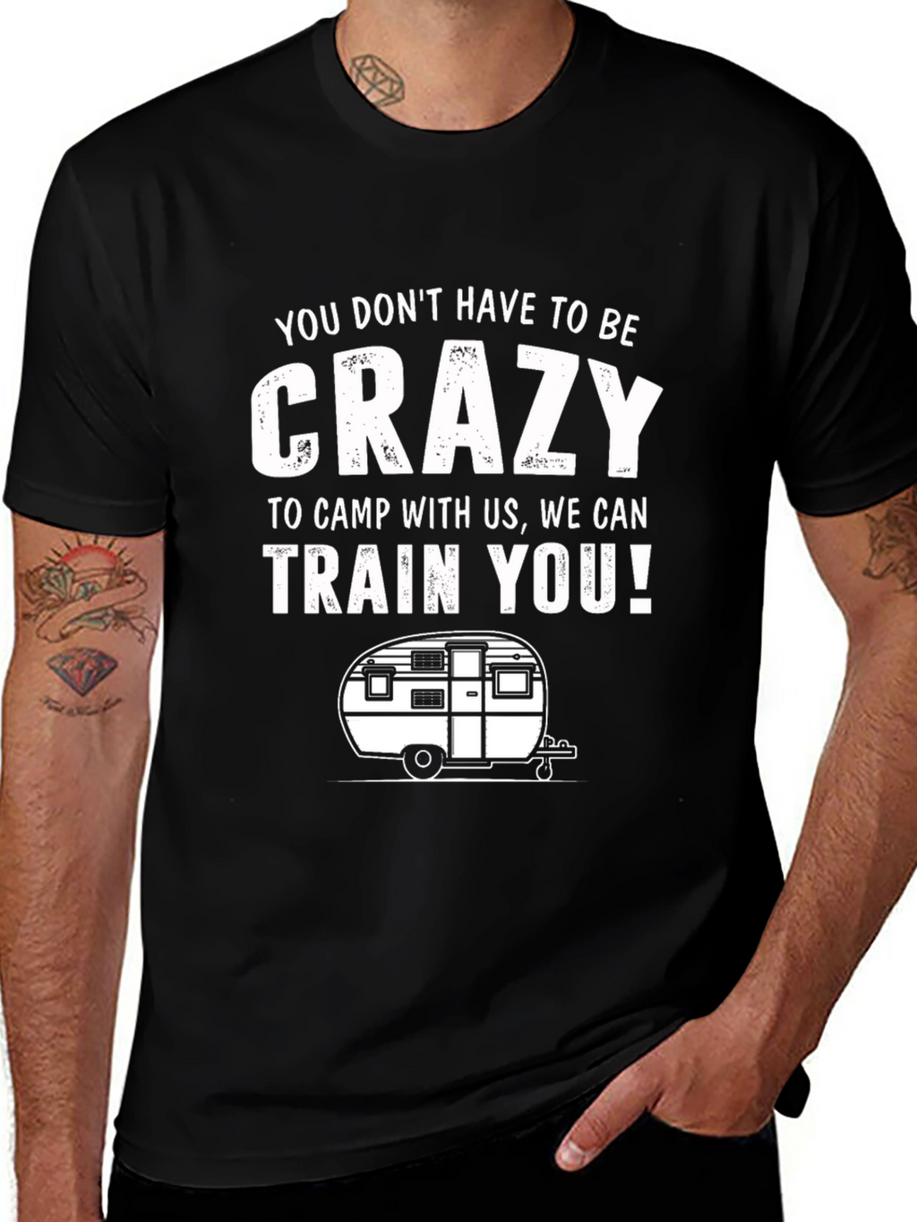 Funny Camping T-Shirt - Crazy Campers