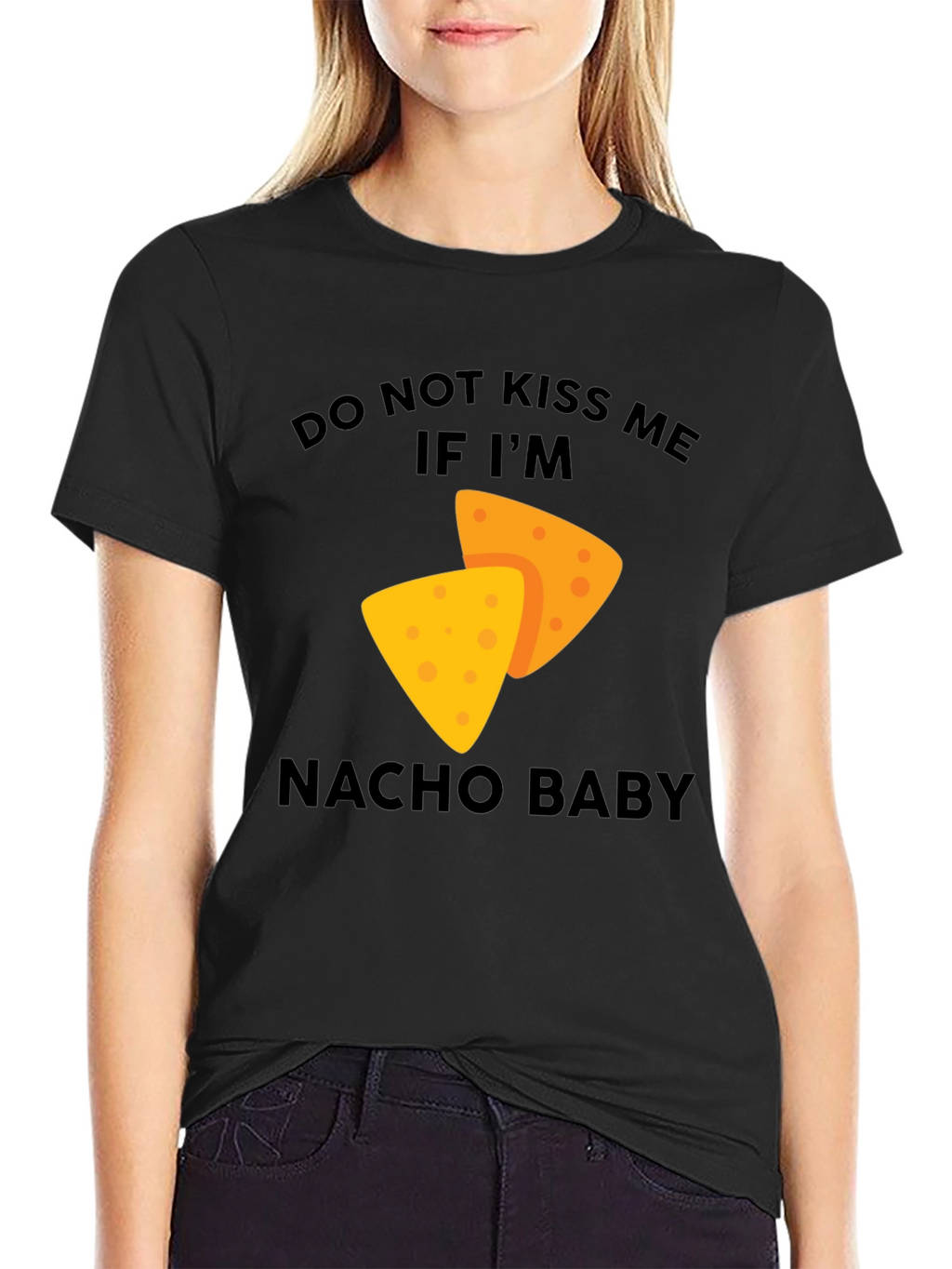 Nacho Baby Graphic Tee - Fun Food Pun Shirt
