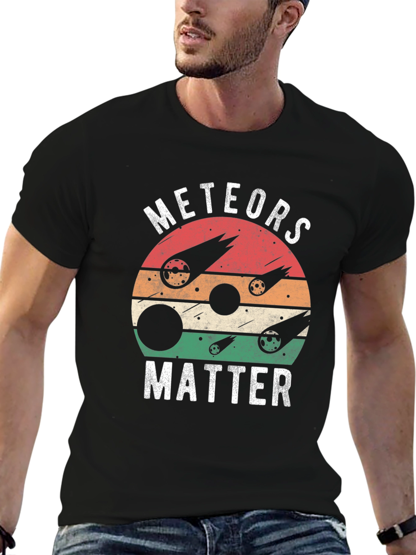 Meteors Matter Graphic Tee - Space & Science T-Shirt