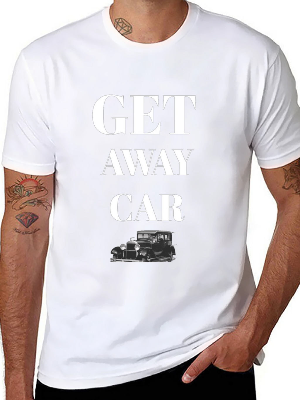 Getaway Car Graphic T-Shirt