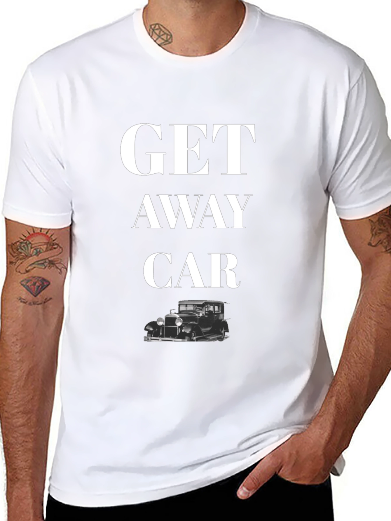 Getaway Car Graphic T-Shirt