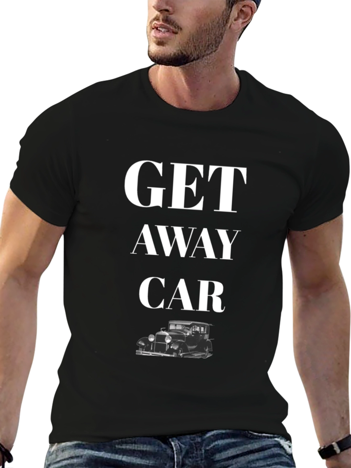 Getaway Car Graphic T-Shirt