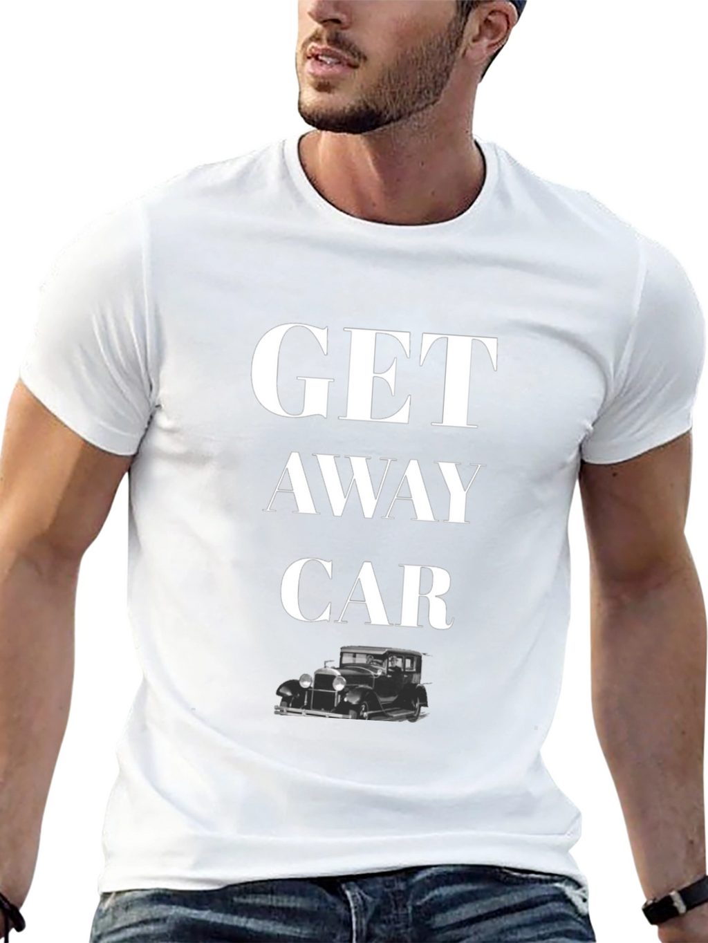 Getaway Car Graphic T-Shirt