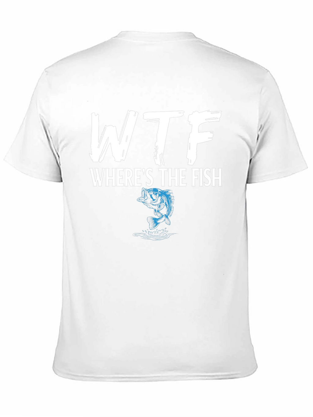 WTF Wheres the Fish Graphic T-Shirt