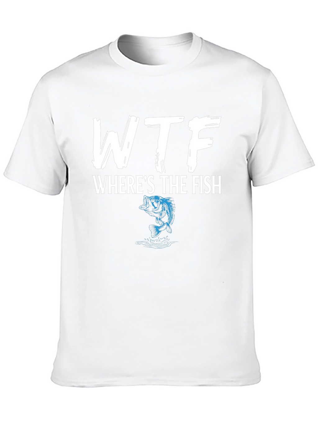 WTF Wheres the Fish Graphic T-Shirt