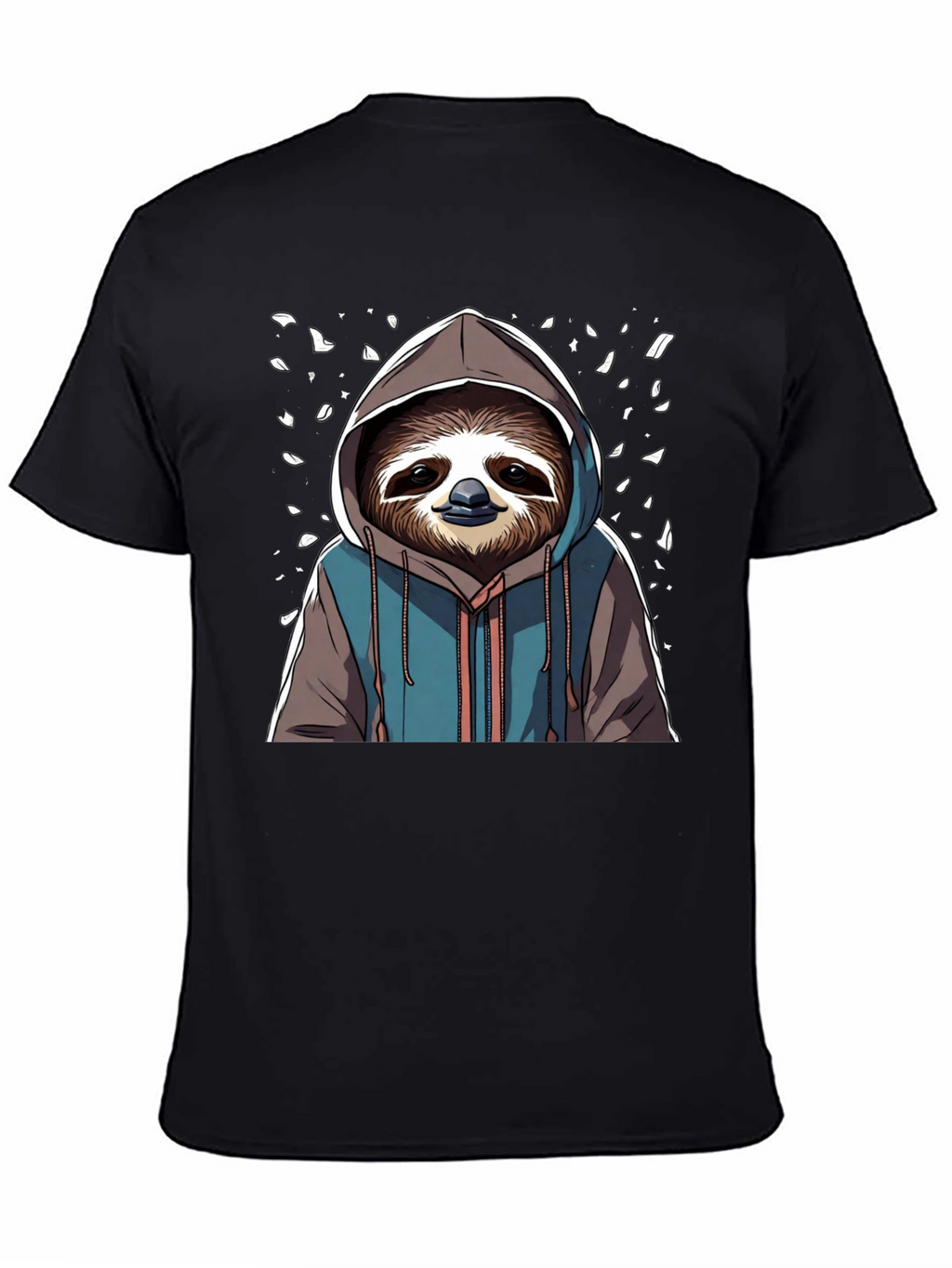 Sloth Hoodie T-Shirt - Cool Cartoon Design