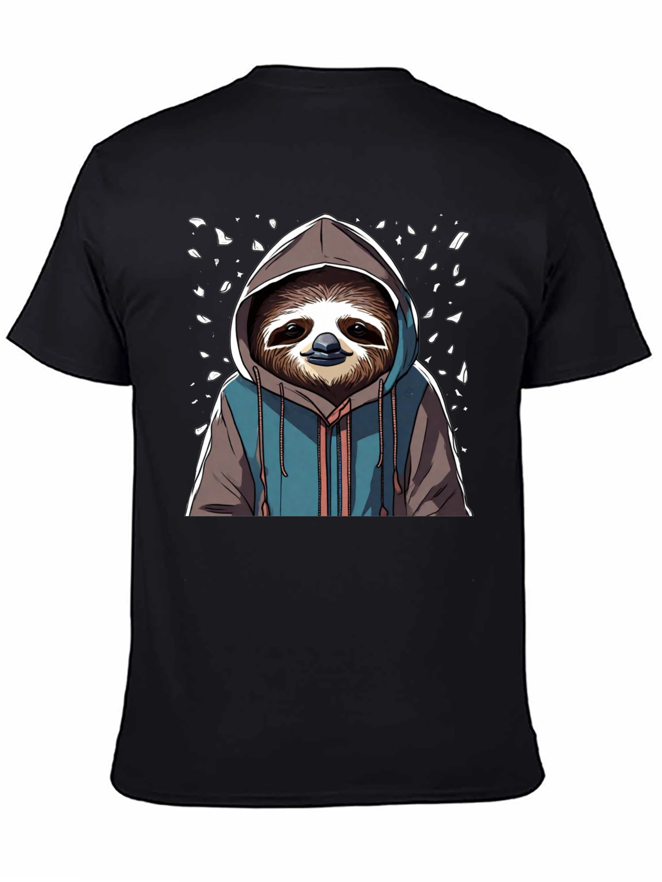 Sloth Hoodie T-Shirt - Cool Cartoon Design