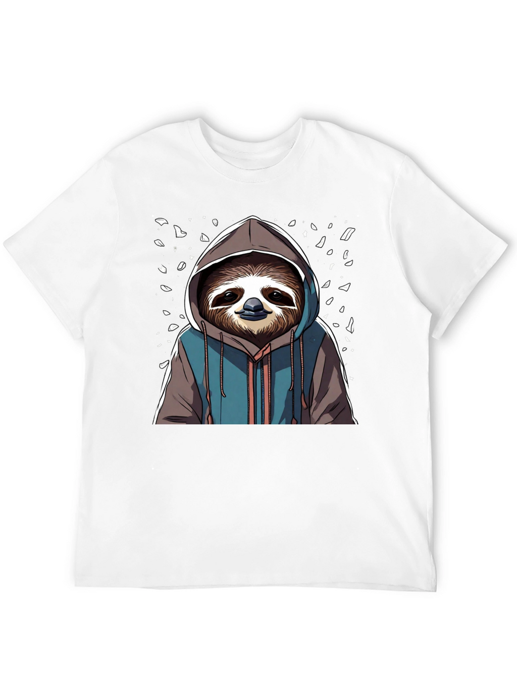Sloth Hoodie T-Shirt - Cool Cartoon Design