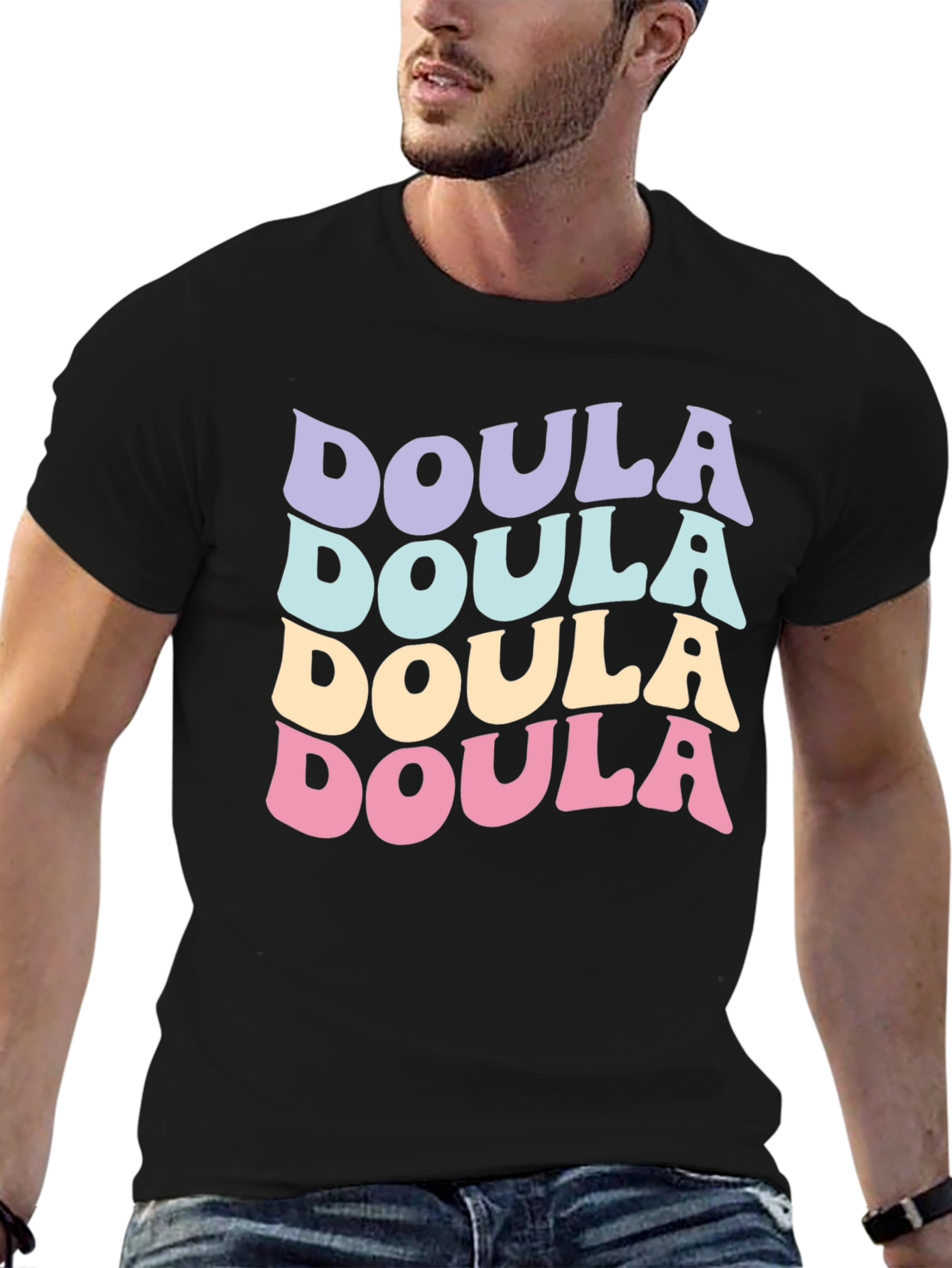 Retro Doula Graphic Tee