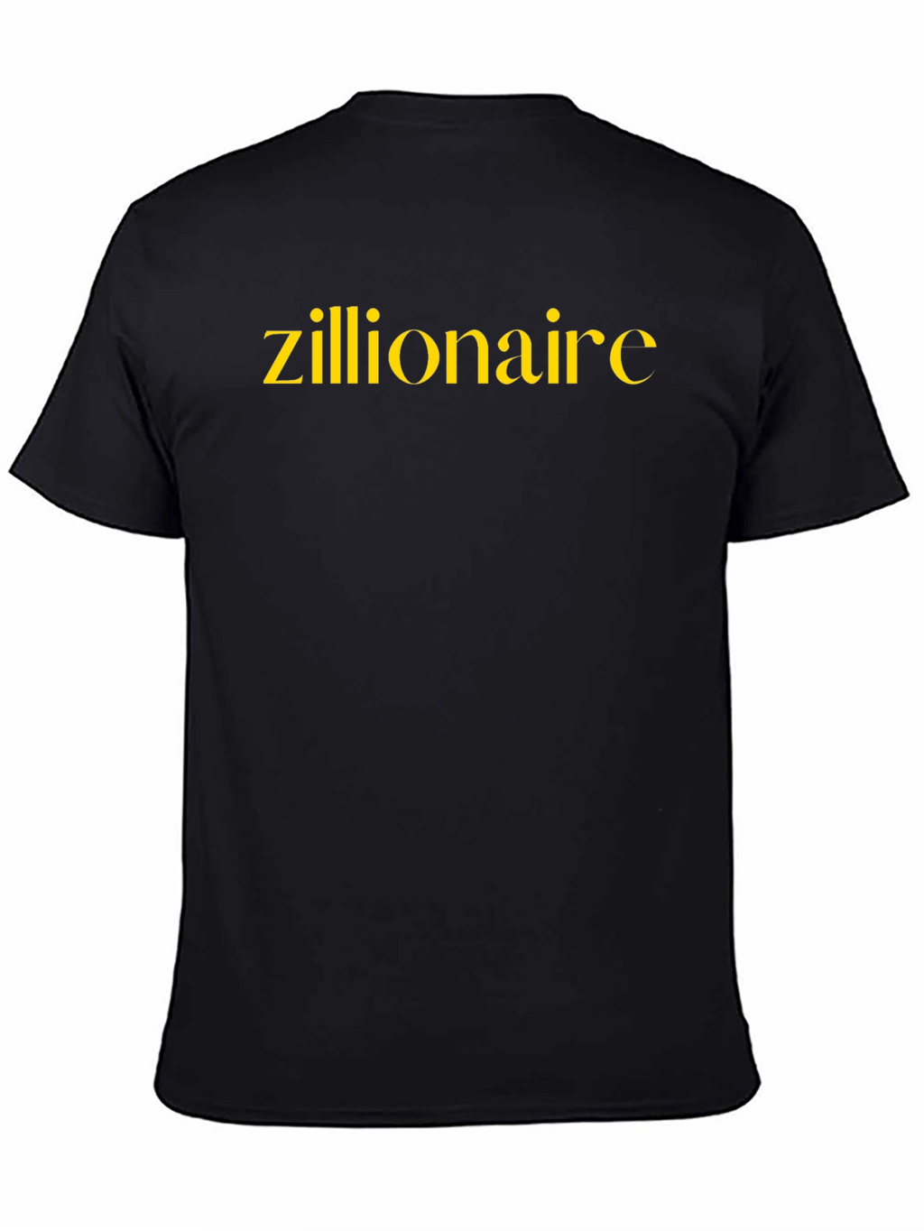 Zillionaire Graphic Tee - Black