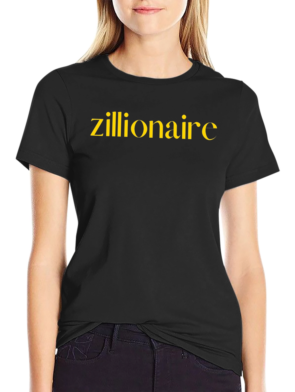 Zillionaire Graphic Tee - Black