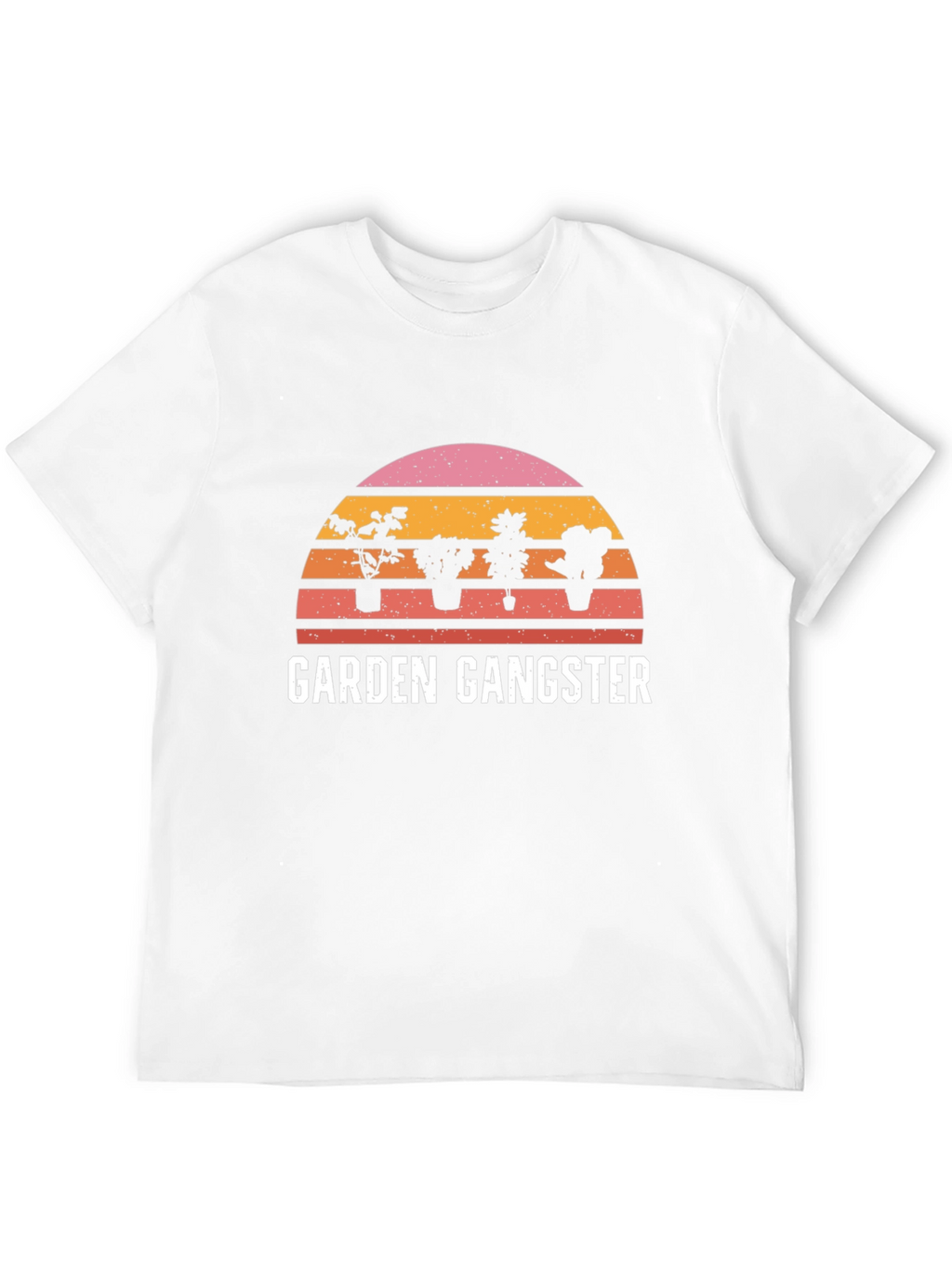 Garden Gangster Graphic T-Shirt - Black
