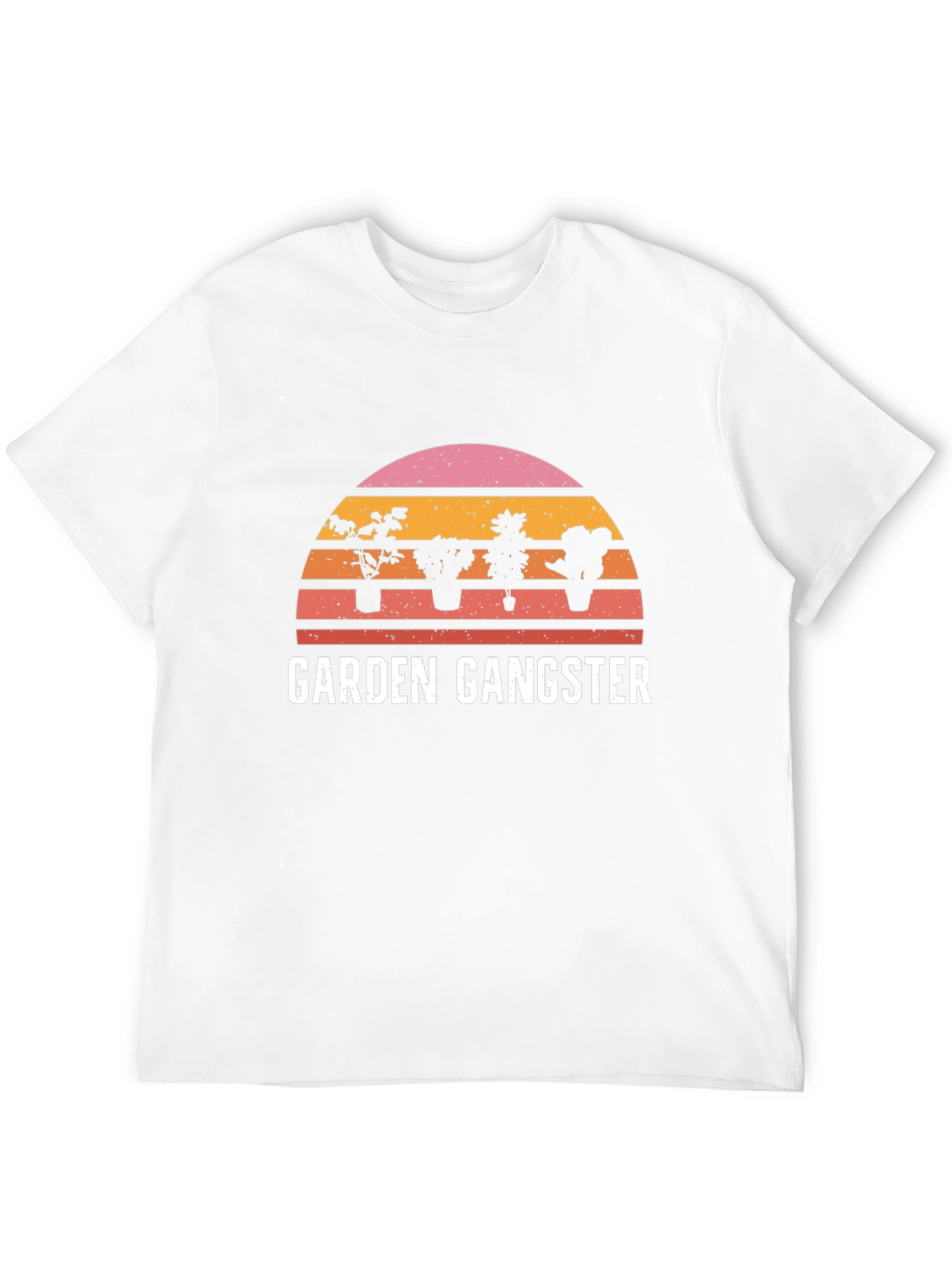 Garden Gangster Graphic T-Shirt - Black
