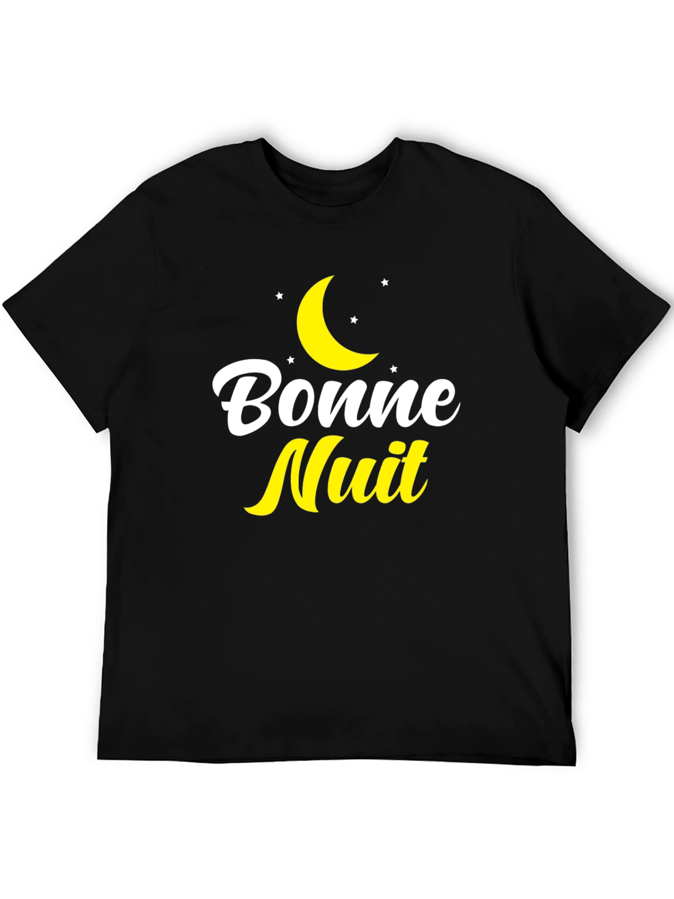 Bonne Nuit Graphic Tee - French Good Night Shirt