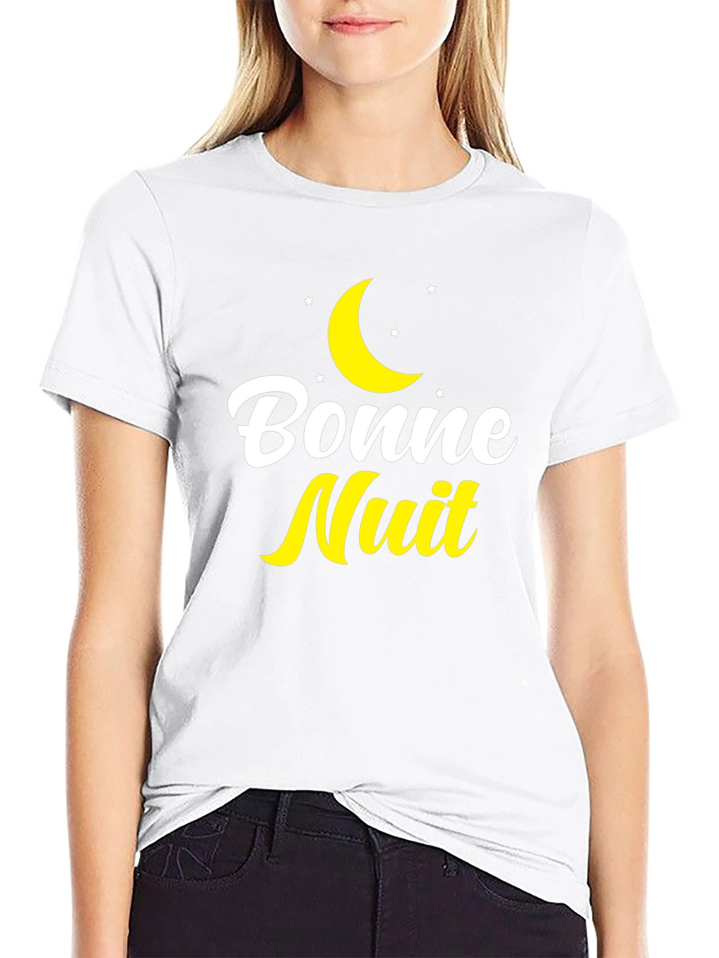 Bonne Nuit Graphic Tee - French Good Night Shirt