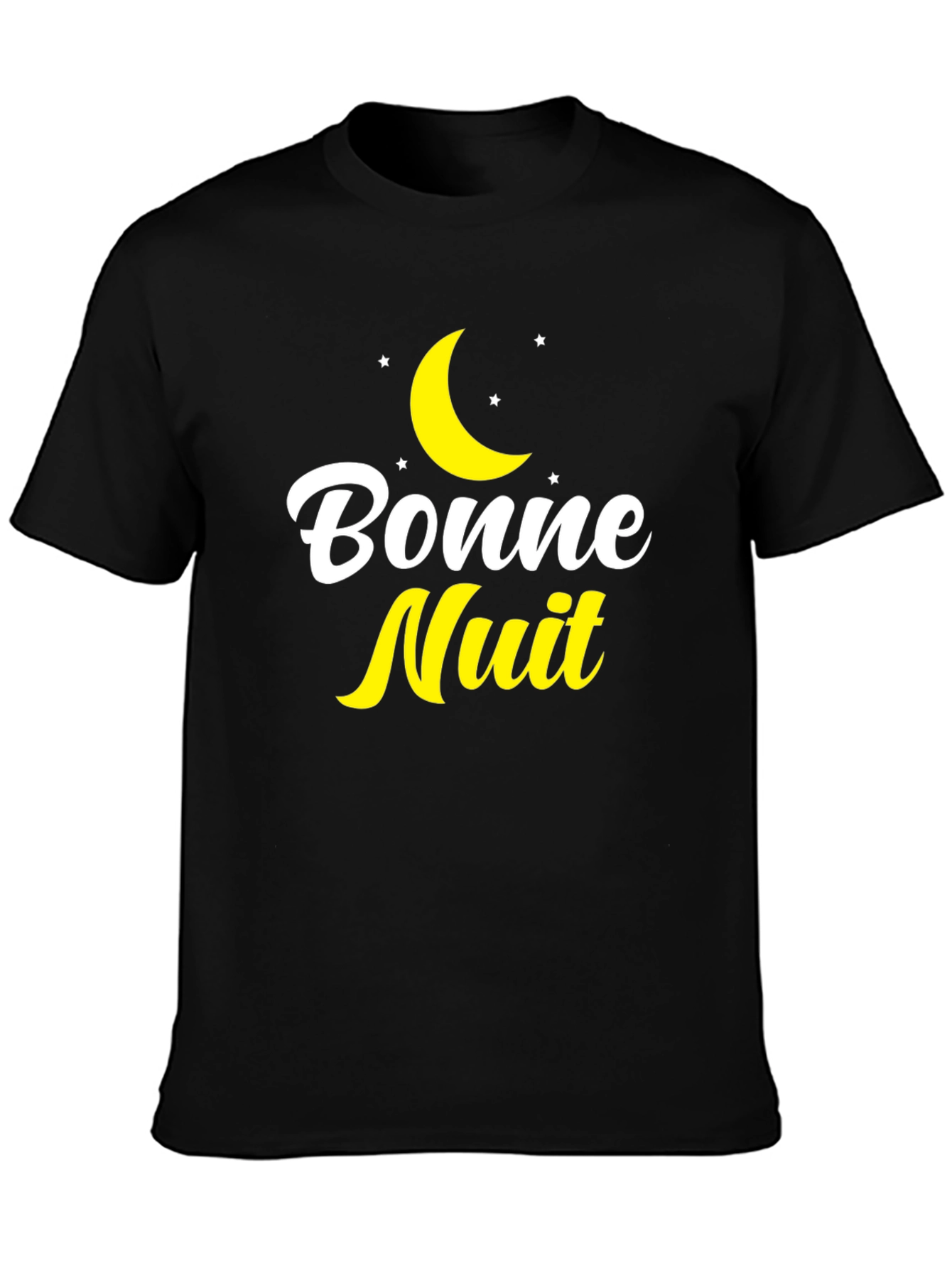 Bonne Nuit Graphic Tee - French Good Night Shirt