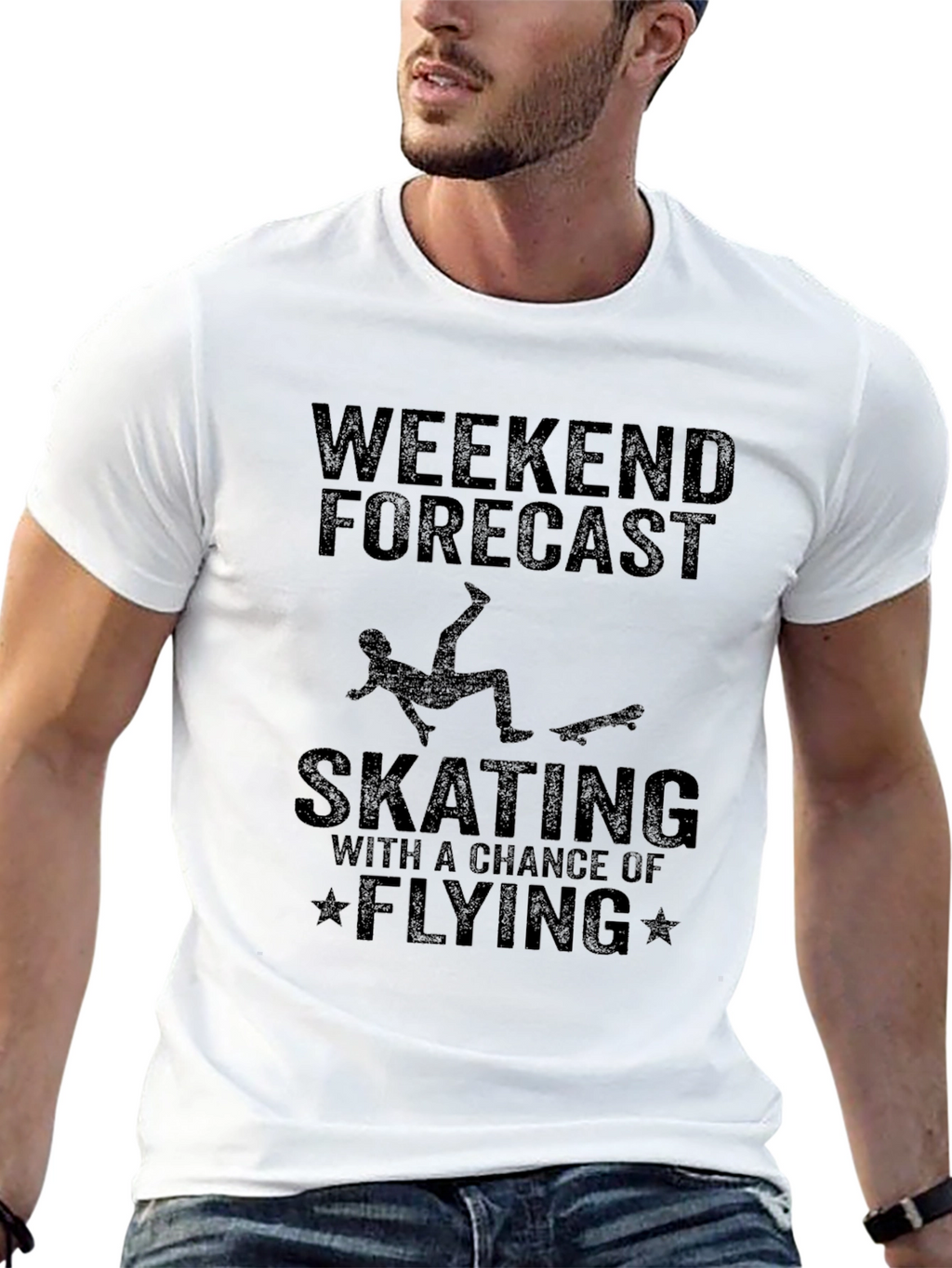 Weekend Forecast Skating T-Shirt - Black