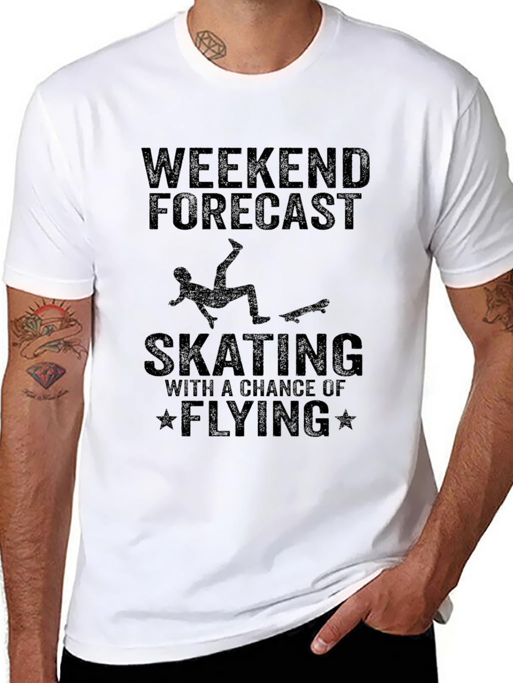 Weekend Forecast Skating T-Shirt - Black