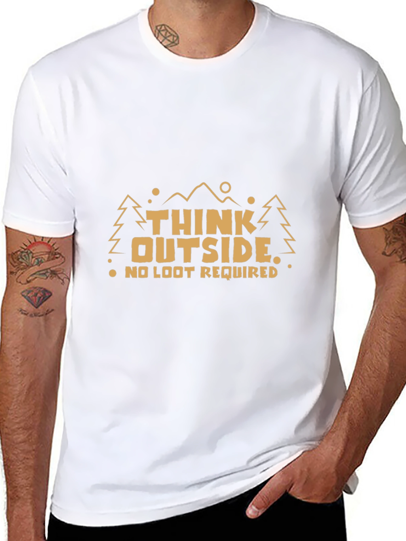 Think Outside T-Shirt: Nature Adventure Apparel