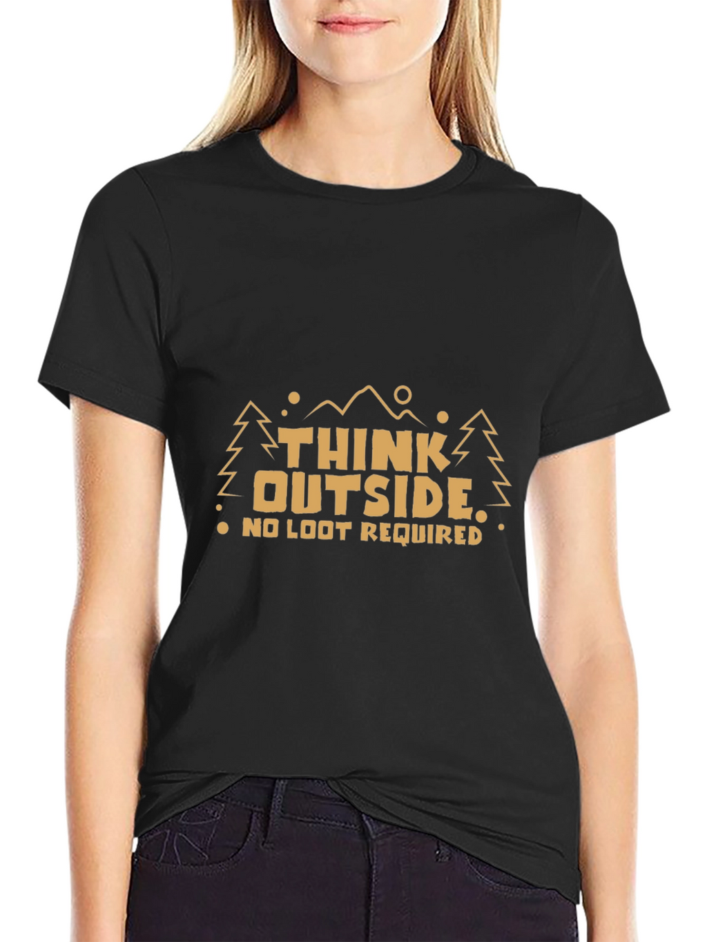 Think Outside T-Shirt: Nature Adventure Apparel