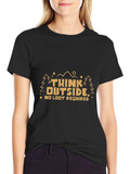 Think Outside T-Shirt: Nature Adventure Apparel