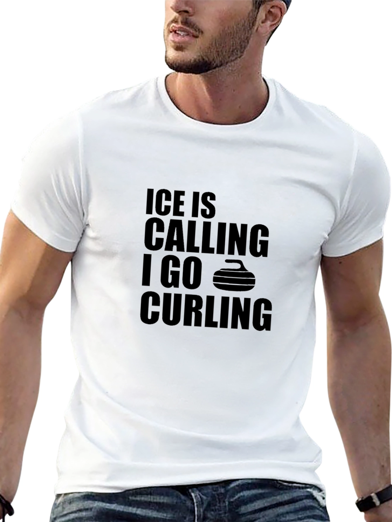 Ice is Calling I Go Curling T-Shirt