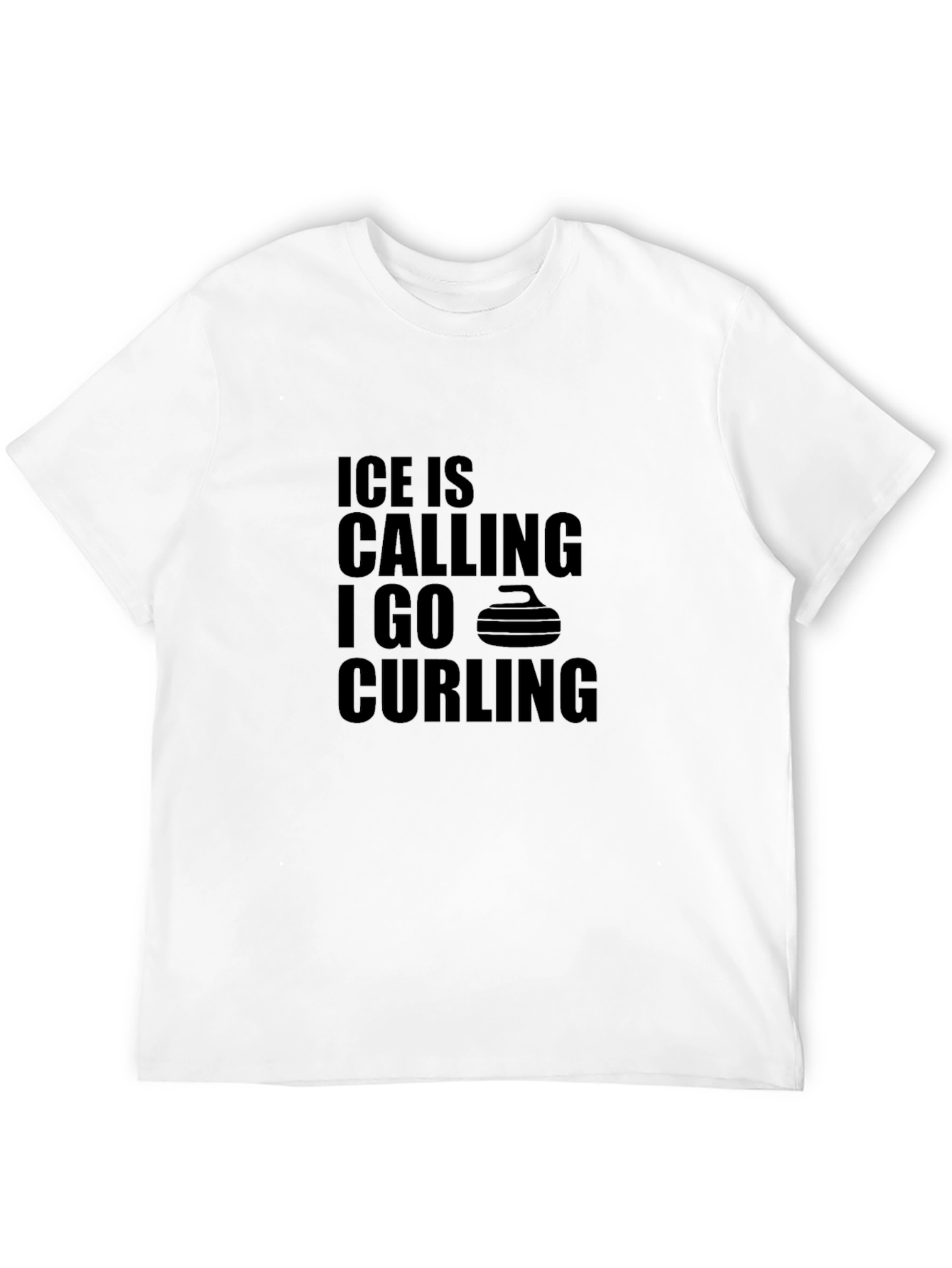 Ice is Calling I Go Curling T-Shirt