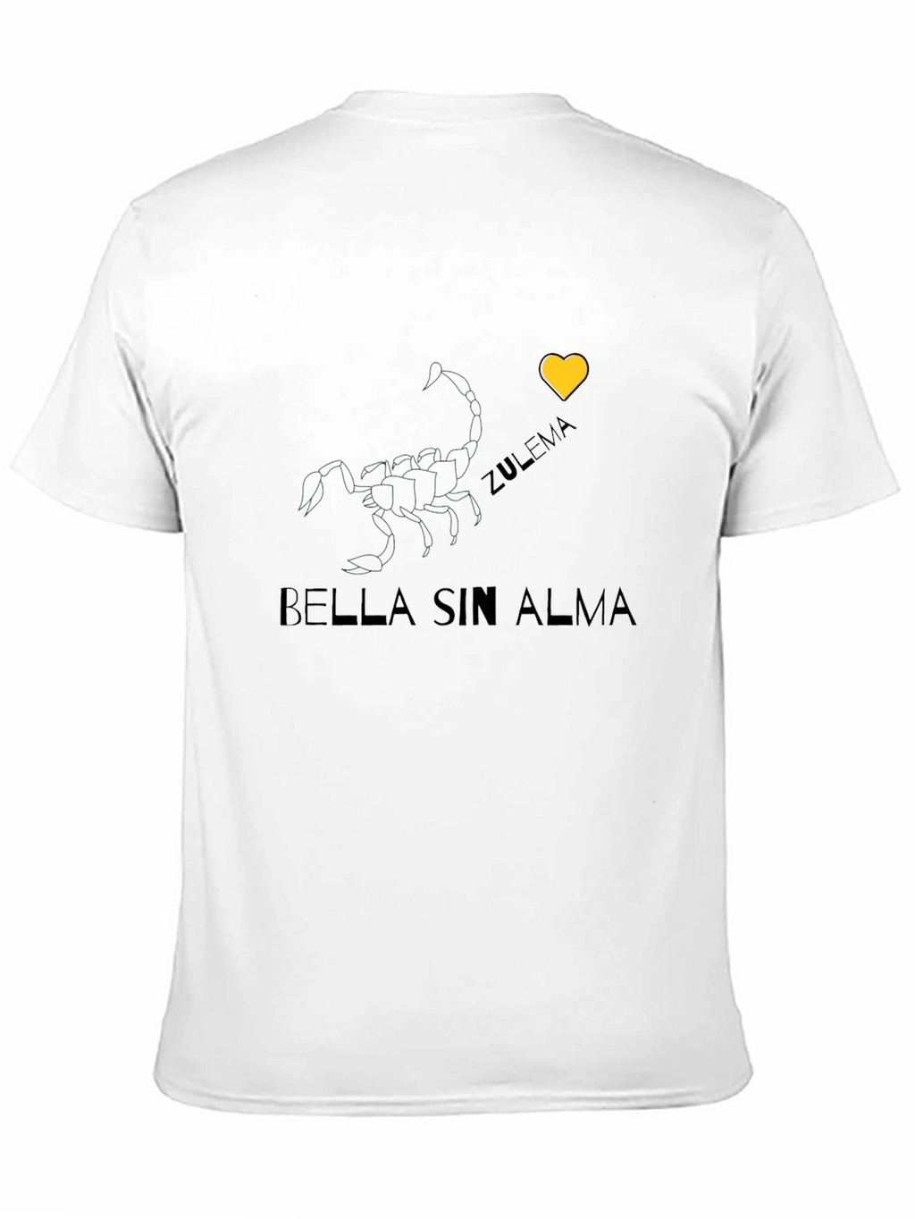 Bella Sin Alma Graphic Tee - Unisex Black T-Shirt