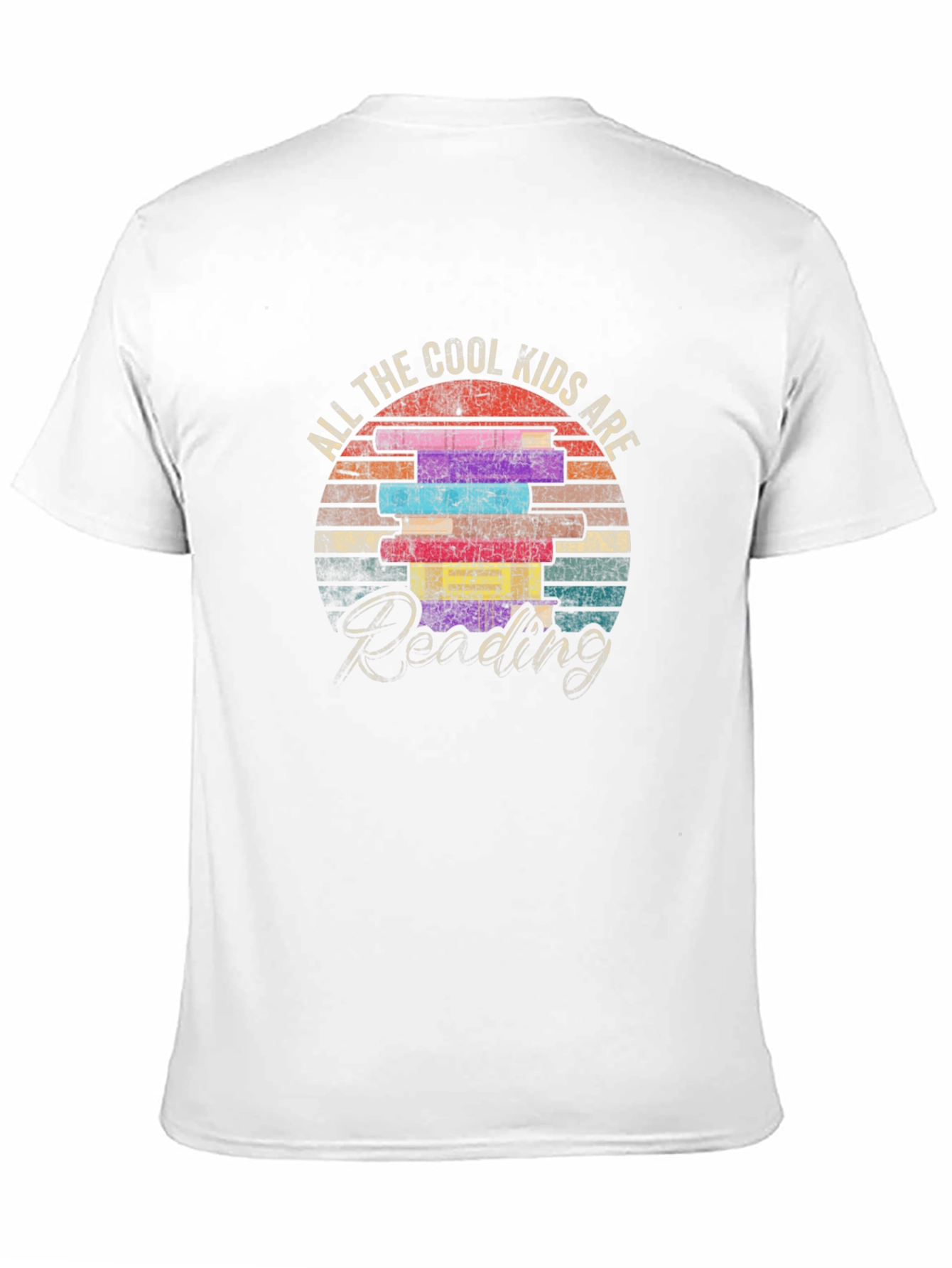 Cool Kids Reading Graphic Tee - Black