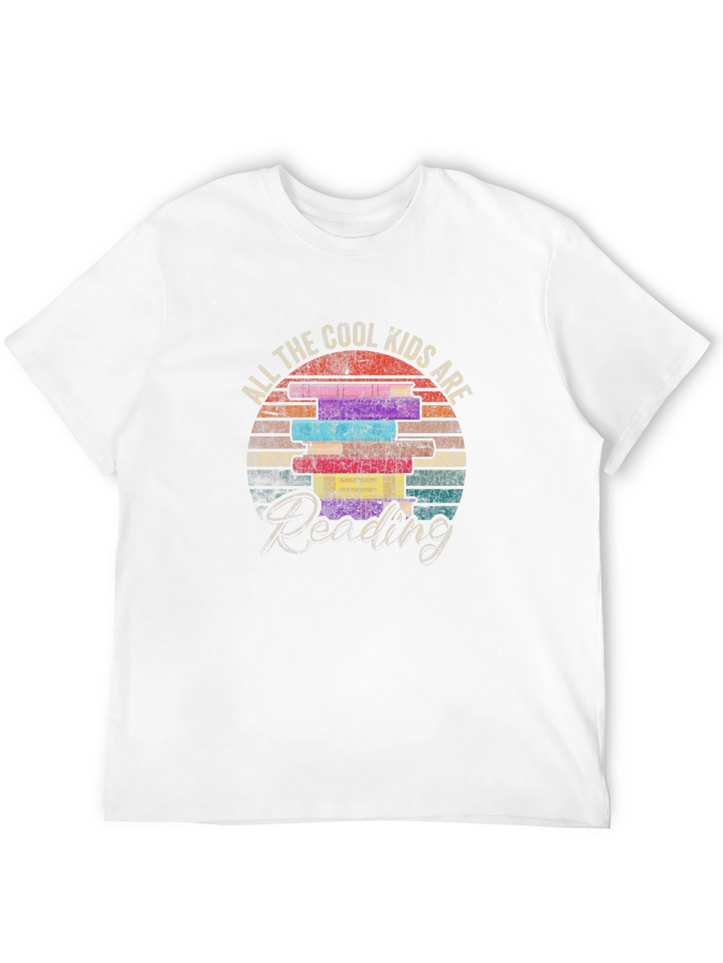 Cool Kids Reading Graphic Tee - Black