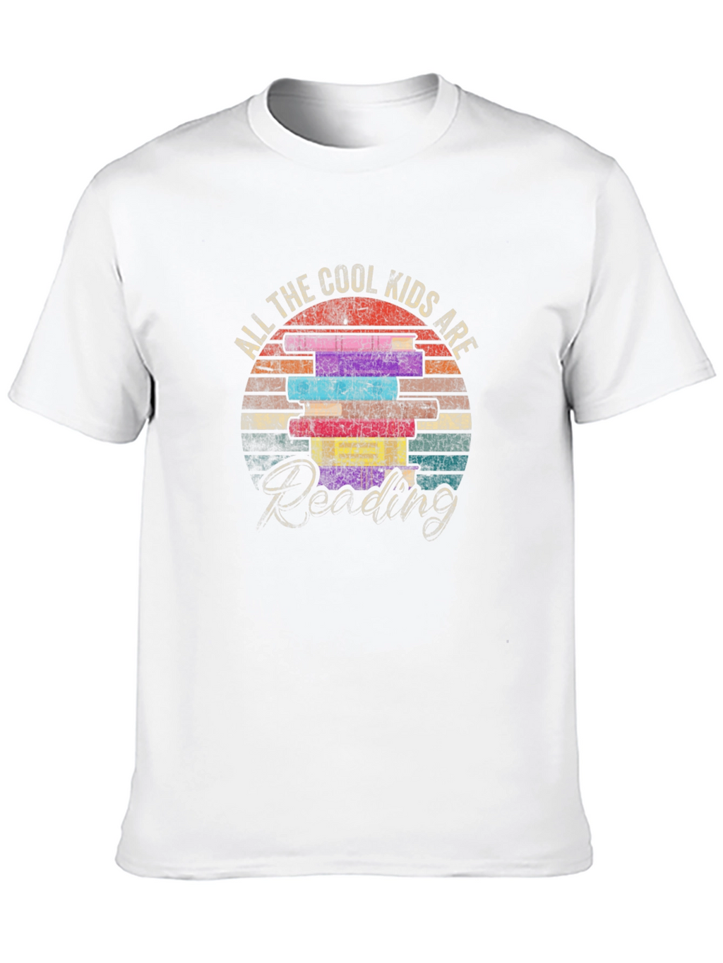 Cool Kids Reading Graphic Tee - Black