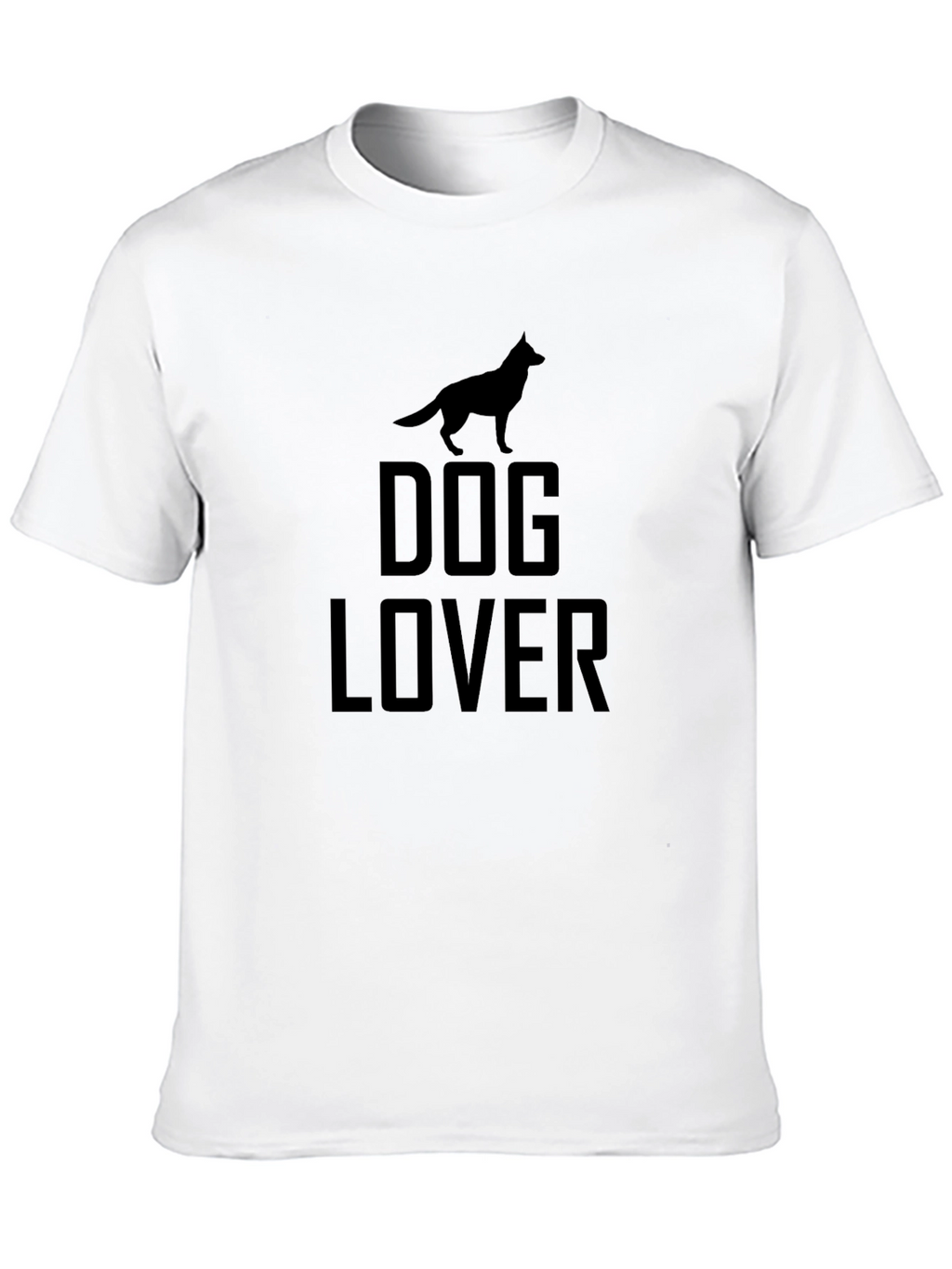 Dog Lover T-Shirt - Black Graphic Tee