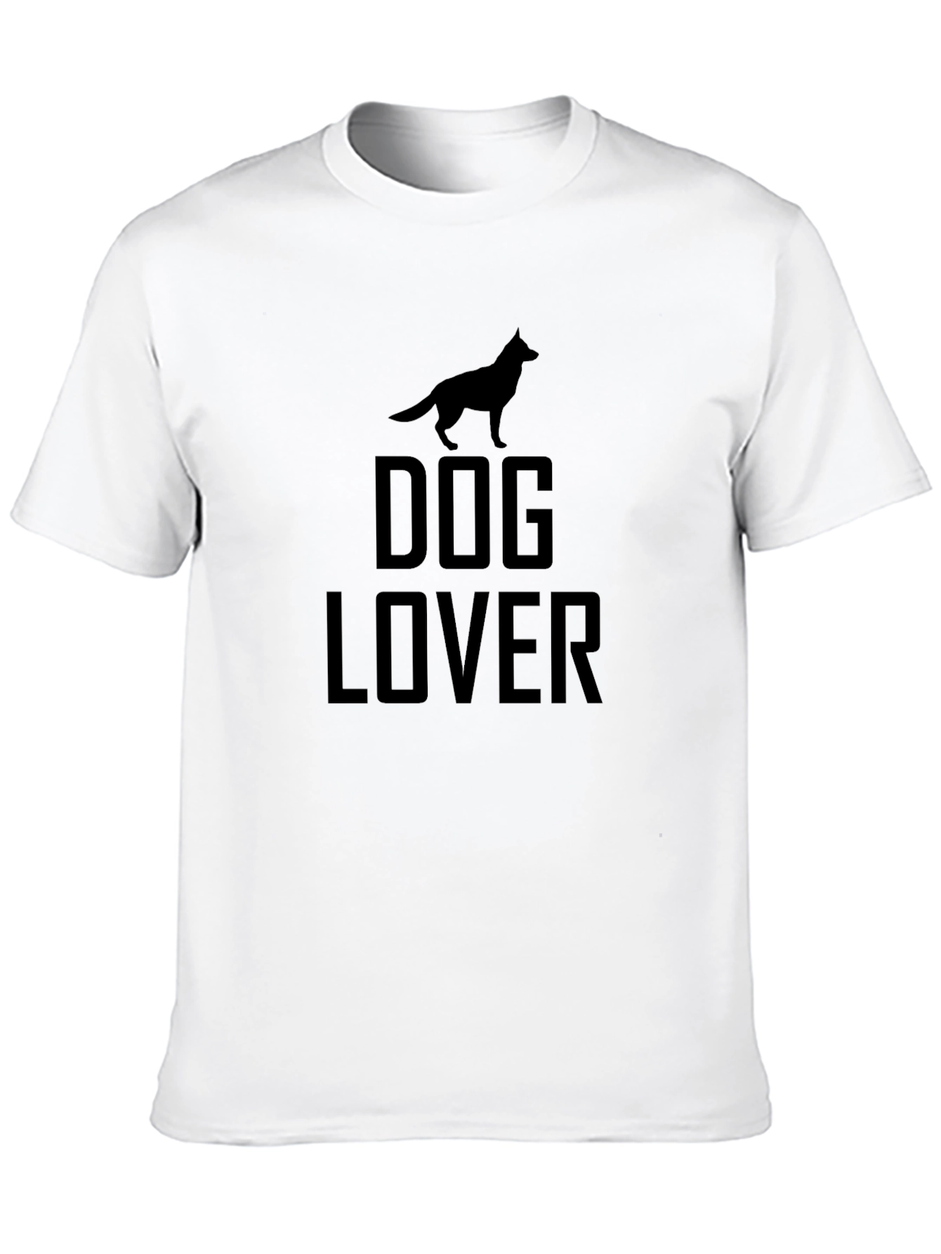Dog Lover T-Shirt - Black Graphic Tee