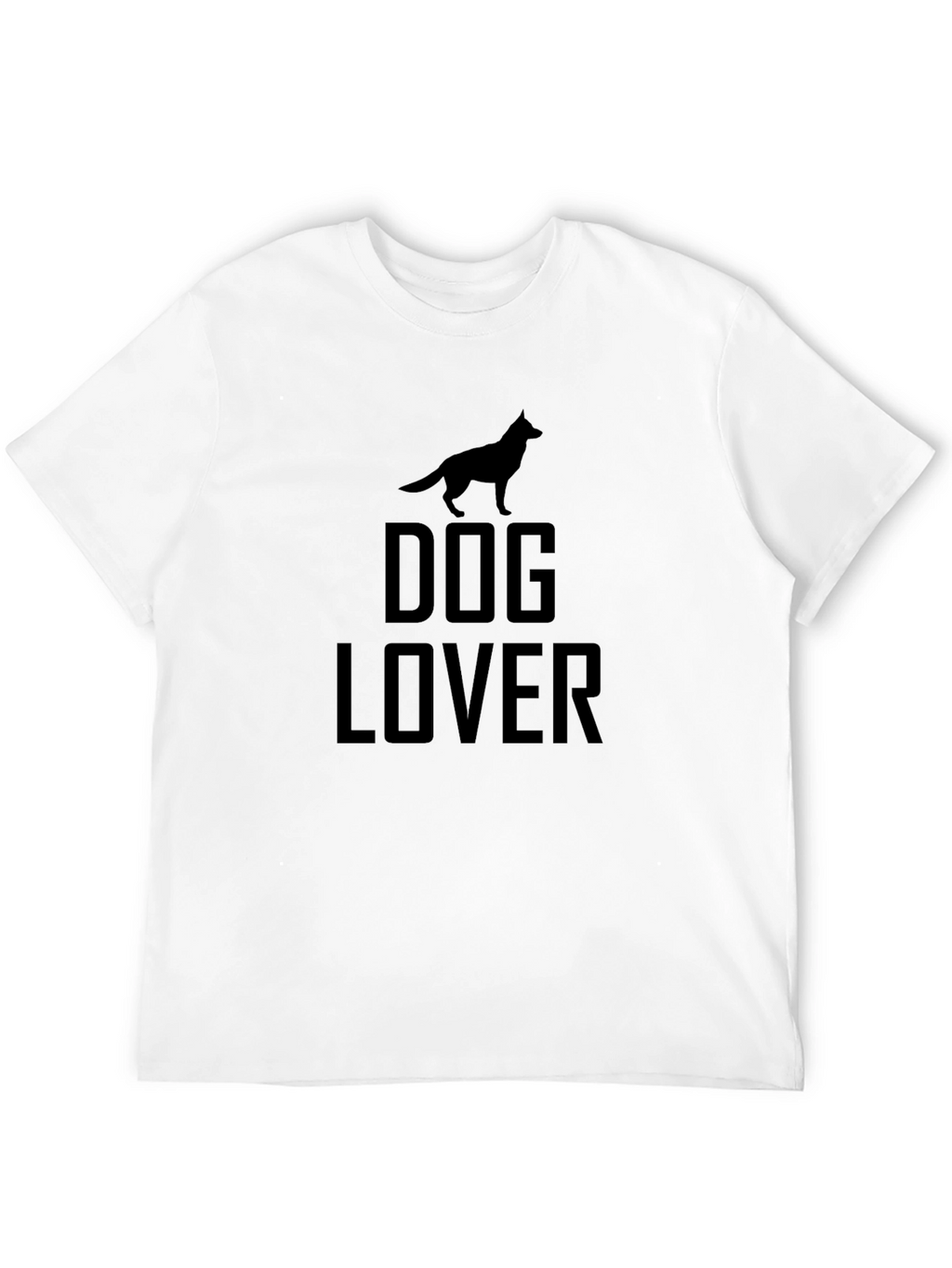 Dog Lover T-Shirt - Black Graphic Tee
